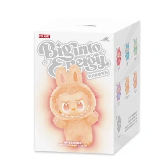 POP MART Labubu Big Into Energy Vinyl Pendant SEALED BOX BRAND NEW - Picture 1 of 7